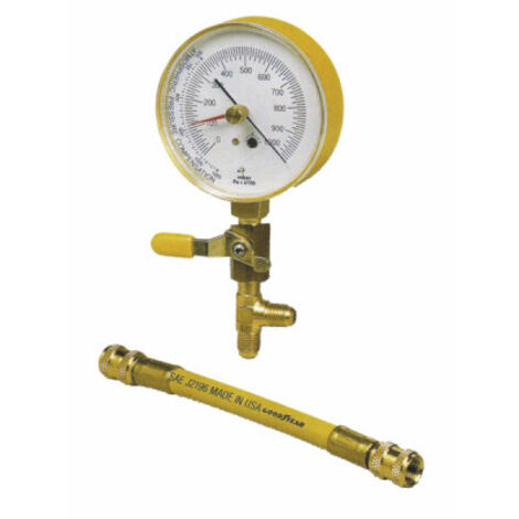 Diff – Vacuomètre anti-pulsations Ø 80mm – Plage de mesure 1000 à 0 mbar – Flexible 150mm pour systèmes de gaz – Contrôle de fuites