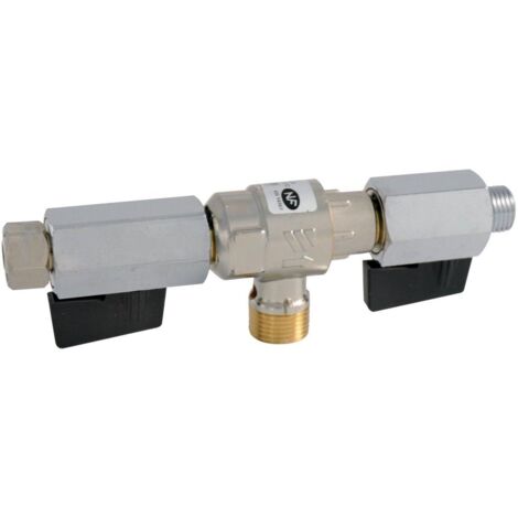 Frisquet – Disconnecteur avec 2 vannes d'arrêt 2000 – Filetage plomberie 1" – Gestion optimale de l'eau – F3AA40521