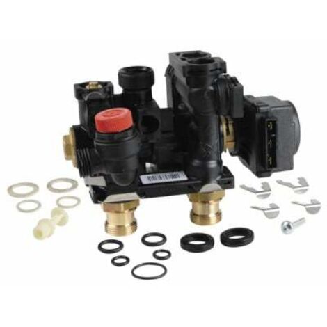 Saunier Duval – Vanne 3 voies chauffage central – Filetage 1" – Moteur pour chaudières THEMACLASSIC24E et THEMATEK24E – Installation pro recommandée - S1020800