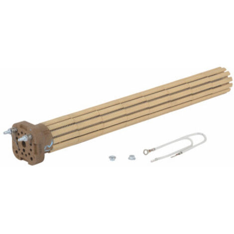 Atlantic – Résistance stéatite monophasée 2200W – Longueur 42 cm – Diamètre 47 mm – Surface de chauffe étendue pour diffusion optimale