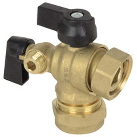 Robinet départ chauffage - DIFF pour Chaffoteaux : 60000887 (1/2)
