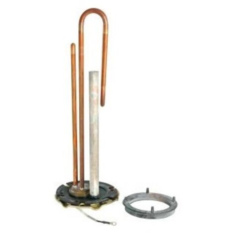 Résistance thermoplongeuse horizontale 1200W diamètre 160 (1/2)