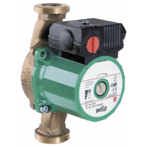 Wilo – Pompe de bouclage eau chaude – Raccord mâle 1'1/4 (33/42) – Longueur 150 mm – Vitesse 3 niveaux pour chauffage efficace