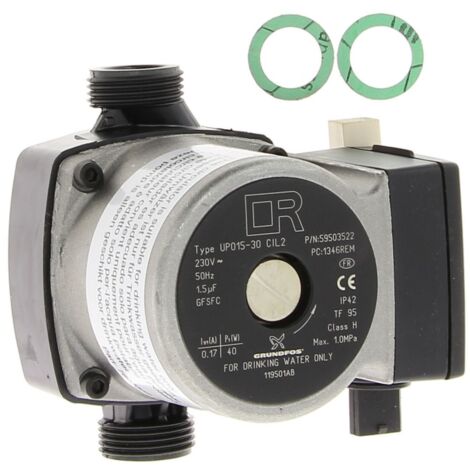 Circulateur DE DIETRICH ECS UPO 15/30 Ref. S101316 - Besoin D'Habitat