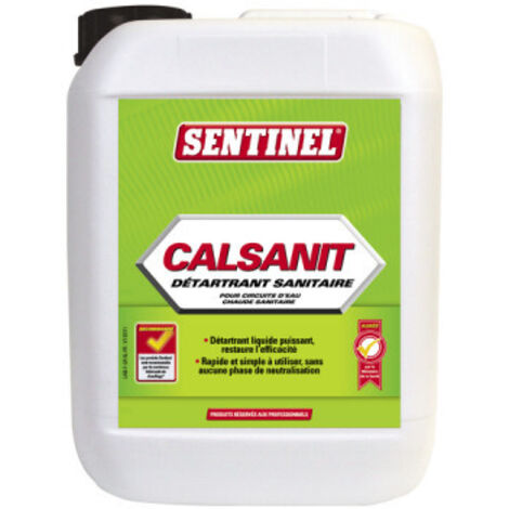 Détartrant CALSANIT 5l - SENTINEL : LR-4X5L-EXP
