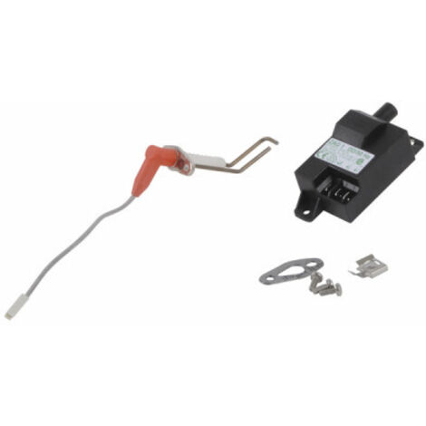 De Dietrich – Transformateur d'allumage avec électrode – Compatible modèles GMR Calenta et Innovens – Tension primaire convertie en étincelle - S100838