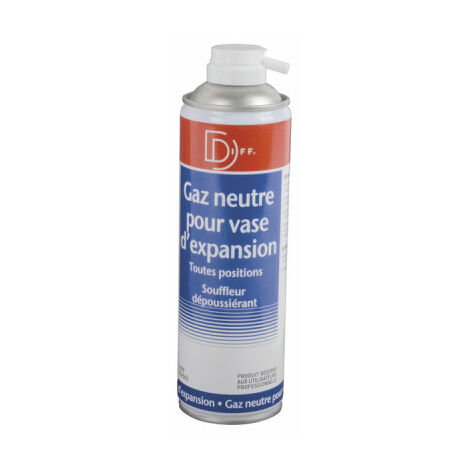 Gaz neutre pour vase d'expansion – Ininflammable et inodore – Utilisation dans toutes les positions – Aérosol avec diffuseur (1/3)