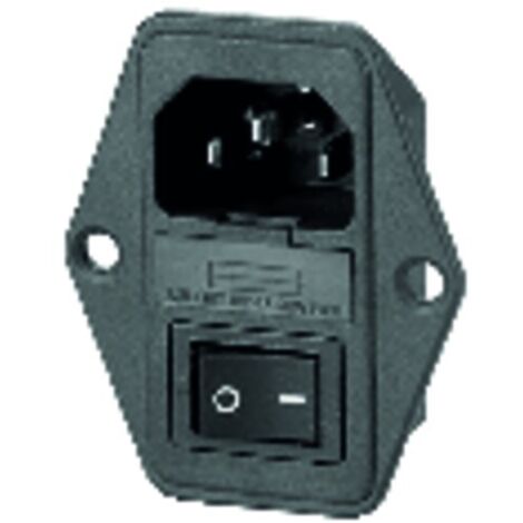 Prise VDE + interrupteur + porte-fusible 0/1 ovale - DIFF (1/5)