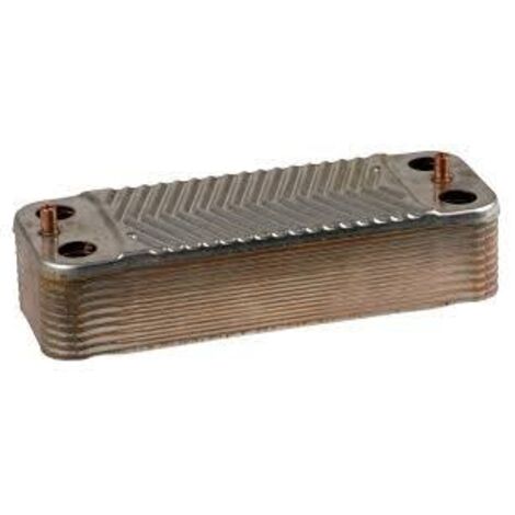Saunier Duval – Échangeur thermique 16 plaques – Compatible systèmes Isotwin et Isofast – Installation par professionnel recommandée