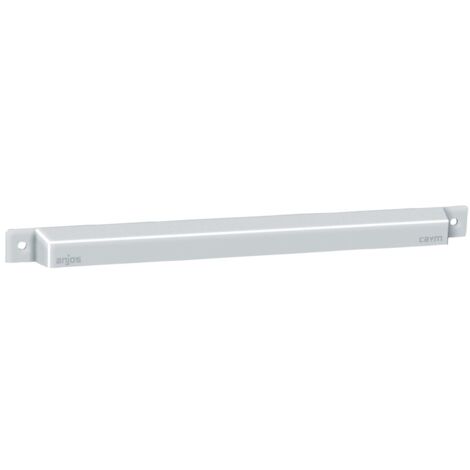 Anjos Ventilation – Capuchon de façade CAVM blanc 169 – Entrée d'air auto-réglable pour ventilation efficace – Dimensions 295x20x18mm – Débit 30m³/h