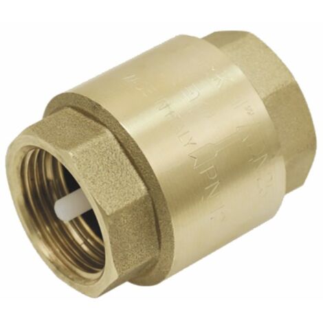 Clapet de non retour obturateur nylon F1" - DIFF (1/2)