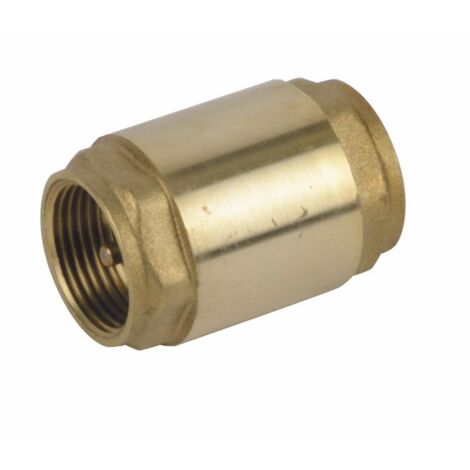 Clapet de non retour obturateur laiton F1"1/4 - DIFF (1/2)