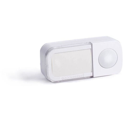 Scs Sentinel – Bouton poussoir additionnel sans fil pour maison connectée – Énergie cinétique – Signal lumineux – Protection IP65 – Installation facile
