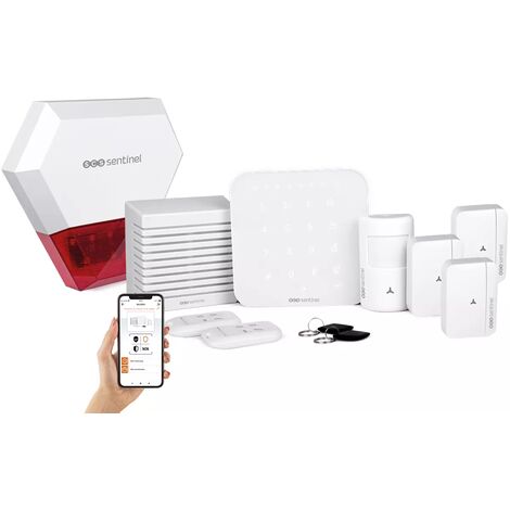 SCS SENTINEL, Kit alarme sans fil connectée KitAlarm Integral (1/5)