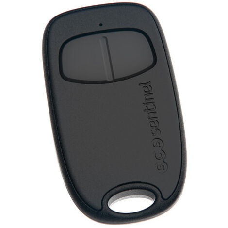 Scs Sentinel – Télécommande 2 canaux SimplyControl – Portée 40m – Fréquence 433.05 MHz – Coque en plastique recyclé – Compatible avec automatismes SCS