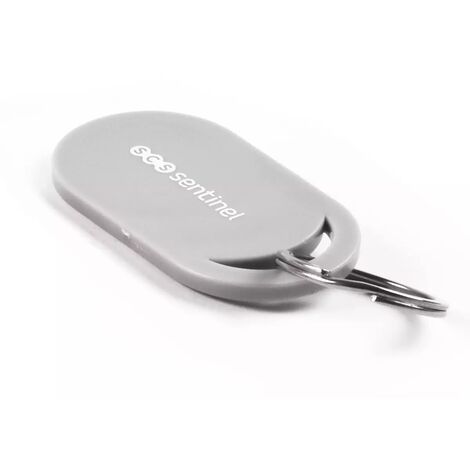 Scs Sentinel – Badge RFID additionnel utilisateur – 1 badge gris avec porte-clés – Programmation rapide jusqu'à 10 utilisateurs – Fréquence 125 kHz