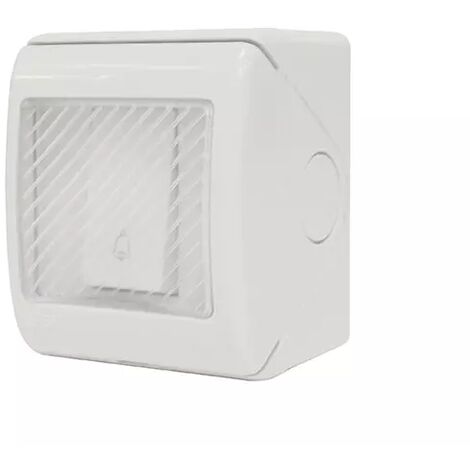 Scs Sentinel – Bouton poussoir étanche 230V – Alimentation directe 230V – Capacité de commutation 16A – IP55 pour installations extérieures