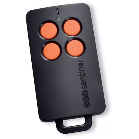 Scs Sentinel – Télécommande 4 canaux pour motorisations – Portée 50m – Fréquence 433.05 MHz – Alimentation pile lithium CR2032 incluse (1/5)