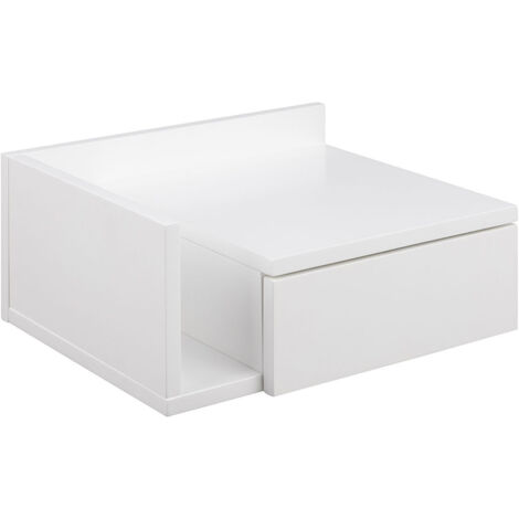 Table de chevet suspendu 1 tiroir 1 niche - HANSA (1/5)