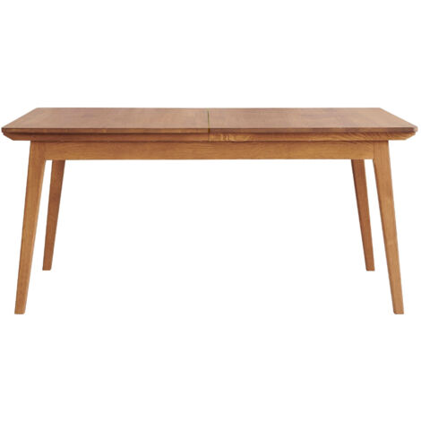 Table à manger extensible en bois massif bronze 6/12 places L160/240 - MALLET (1/5)