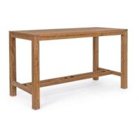 Table de jardin en bois de teck Maricruz 180 x 80 cm