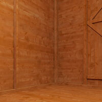 6x4w Timber Overlap Value Apex Shed