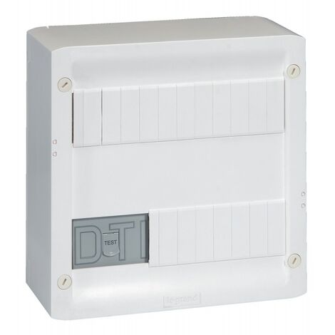 Coffret Multimédia Basique avec brassage équipé et précâblé 4 prises RJ45 LEGRAND 413218