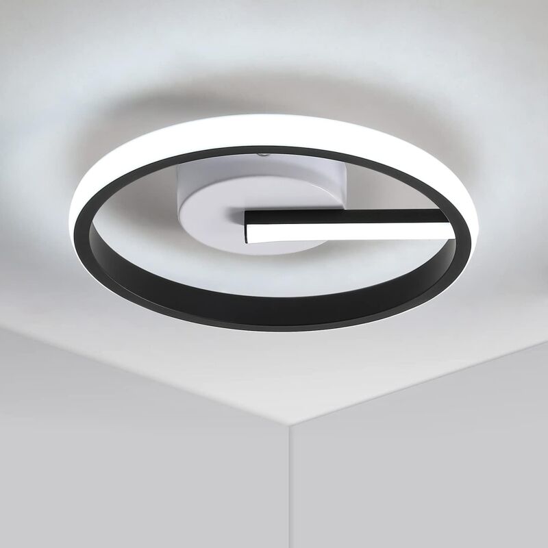 Plafonnier LED Dimmable 3 Couleurs Blanc chaud Blanc neutre Blanc froid  Lumière avec 3 Cercles Pour Salon Chambre Plafonnier - Blanc - Cdiscount  Maison