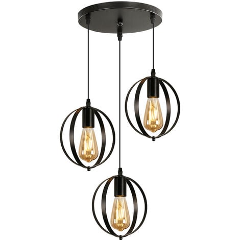 OMIGA E27 Rétro Suspension Corde Lustre Corde Chanvre 220V 100CM Cable  Suspension Luminaire pour Bar Rope Cafe Stair Restaurant Studio (Ampoule  N'est Pas Inclus) : : Luminaires et Éclairage