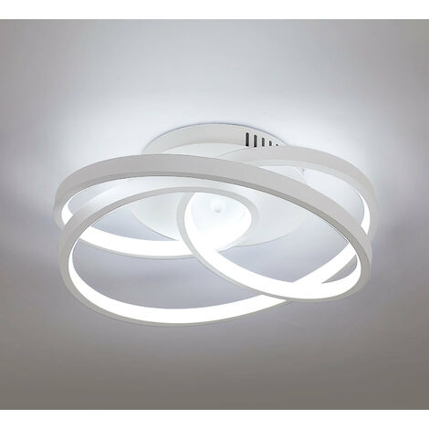 COMELY Plafonnier LED 40W 4500LM Blanc Créatif Luminaire Moderne 6500K pour Plafond Salon Chambre (1/5)