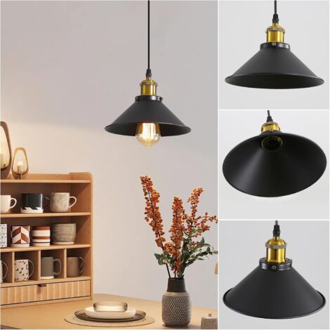 Paco Home Suspension Lampe Salle À Manger Lampes En Osier Métal Cuisine