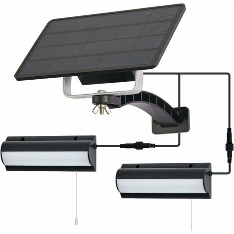 Eclairage LED Exterieur Solaire Puissant  Lampe Solar® Étiqueté Lampe  Solaire