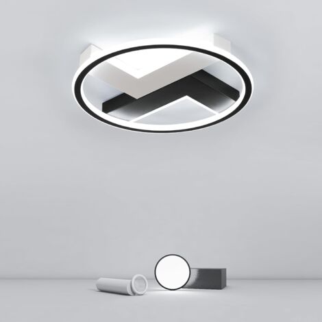 COMELY Plafonnier LED, 50W Luminaire de Plafond Rond, Blanc Froid Moderne Design 6500K pour Chambre, Salon, Cuisine (1/5)