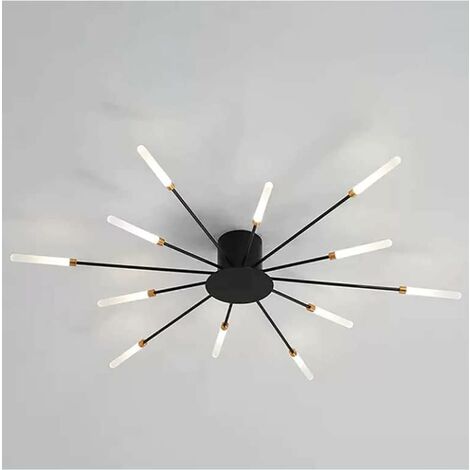 Moderne Plafonnier Cristal LED 12w Lampe De Plafond Dimmable Lustre Pour Chambre Salon Couloir