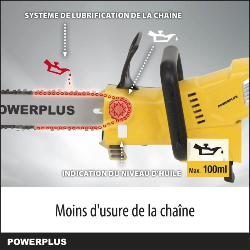 Powerplus POWOIL025 2 Temps 5L Tronçonneuse Huile Clair