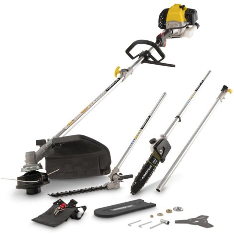 Powerplus Elektrische 4-in-1 Tuin Multitool POWXG3021 - 5620 tuingereedschap, elektrische heggenschaar, trimmer, kettingzaag en bosmaaier (1/5)