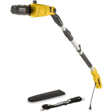 Powerplus Élagueuse télescopique électrique POWXG1033 - 750W - guide 250 mm - 1 accessoire - manche extensible (1/5)