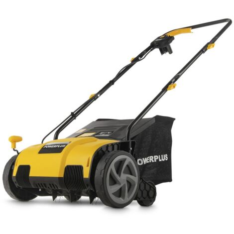 Powerplus Scarificateur Gazon Électrique POWXG75130 - 1300 W et Largeur de Coupe de 320 mm, 2-en-1 Aérateur et Scarificateur Électrique pour votre Jardin