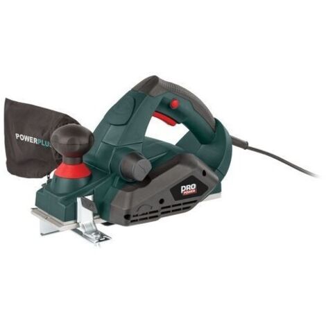 Powerplus Rabot Électrique POWP6011 - Raboteuse Electrique 910 W et 16 500 tr/min - Profondeur de Rabotage 3,5 mm avec 2 Acc (1/5)