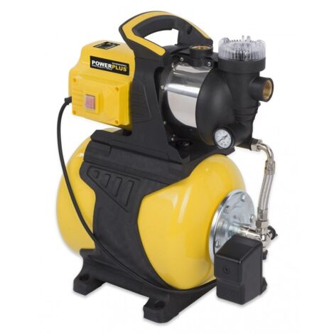 Powerplus Pompe à Eau Électrique POWXG9573 - Pression de 1000 W, Température Maximale de 35°C et Débit de 3500 l/h