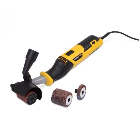 Powerplus Rouleau de ponçage POWX04950 - 310W - 4 accessoires Vitesse souhaitée entre 1600 - 3000 tr/min - max. Ø 45 mm