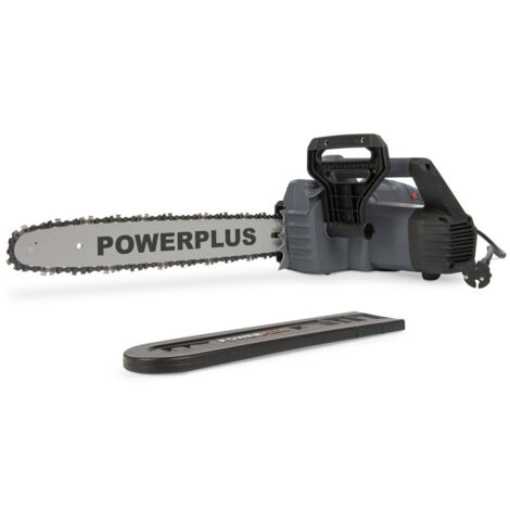 Powerplus Tronçonneuse Électrique POWEG10110 - Élagueuse Électrique de 2200 W, Guide de 400 mm, Lubrification Automatique de Chaîne, Outillage de Jardin (1/5)