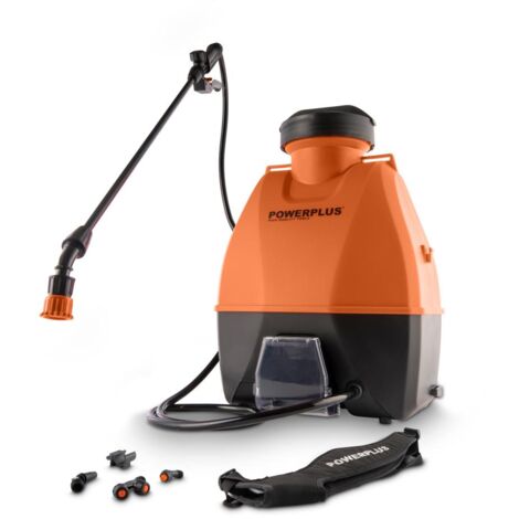 Powerplus Dual Power Pulvérisateur à Batterie POWDPG80460 - Pulvérisateur à Pression de 20 V à Dos, Pression de 6 Bars et Débit de 1500 ml/min., Capacité de 16 l, 4 Buses Incluses, Outillage de Jardin (1/5)