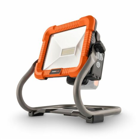 Powerplus Dual Power Projecteur LED Rechargeable POWDP8031 - Lampe de Chantier de 20 V et 2700 lm - sans Batterie ni Chargeur (1/5)