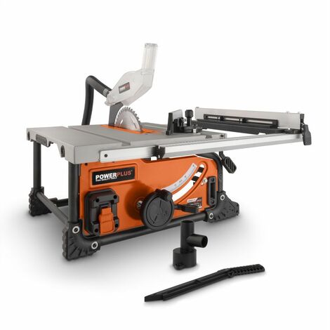 Dual Power Scie à Onglet sans Fil de 40 V POWDP2580 - Scie Circulaire Batterie Ø 210mm - sans Batterie ni Chargeur - avec 1 Accessoire (1/5)