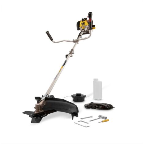 Débroussailleuse thermique 52 cc – Puissance 1,25 kW – Largeur de coupe 420 mm – Moteur à essence pour herbes hautes – Powerplus - KW 52 CC (1/5)
