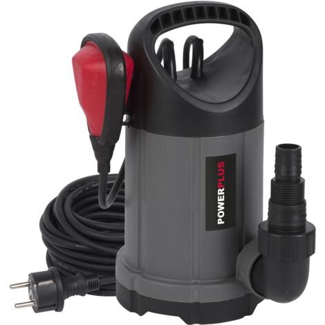 Powerplus Pompe à Eau Électrique POWEW67902 - Pompe à Eau Submersible de 250 W, Température Maximale de 35°C et Débit de 5000 l/h (1/5)