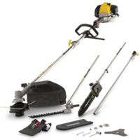 Powerplus Elektrische 4-in-1 Tuin Multitool POWXG3021 - 5620 tuingereedschap, elektrische heggenschaar, trimmer, kettingzaag en bosmaaier