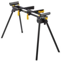 Powerplus Support pour Scie à Onglet POWX075200 - Compacte et Pliable max. 150 kg - Hauteur de 985 mm - Antidérapant - Rouleaux