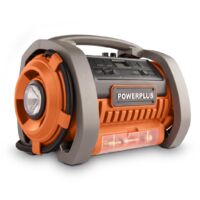 Powerplus - Dual power - POWDP7030 - 20 V - A balais à charon - Gonfleur-dégonfleur - 20V + 220V (NO BATT.)